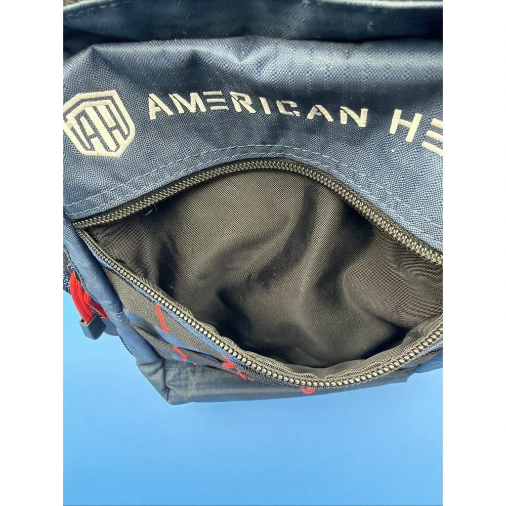 Lew's 3700 Tackle Backpack American Hero W/ Utility Box Fishing Gear Blue